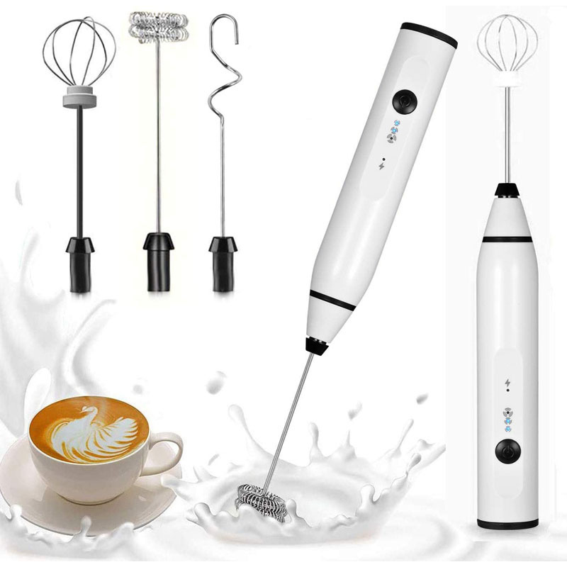 Milk Steaming Pitcher - ミニ電動ハンドヘルドミルク泡立て器電動ブレンダー USB 電気メーカー泡立て器ミキサーミルク泡立て器カプチーノ用