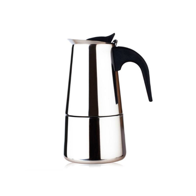 Coffee Equipment Wholesale - 100ミリリットル/200ミリリットル/300ミリリットル/450ミリリットル/600ミリリットルポータブルエスプレッソコーヒーメーカーモカポットステンレス鋼コーヒーケトルポットプロバリスタ