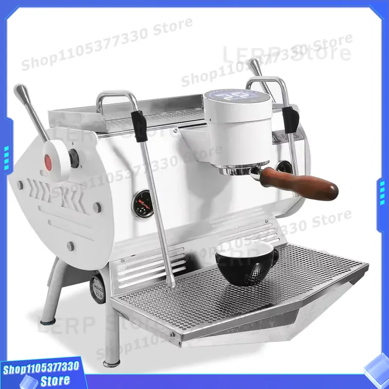 Coffee.Equipment Parts - 業務用イタリアンコーヒーメーカー、シングルヘッド、プロバリスタ向け機器、デジタルスクリーンディスプレイ搭載、高速抽出機能付き