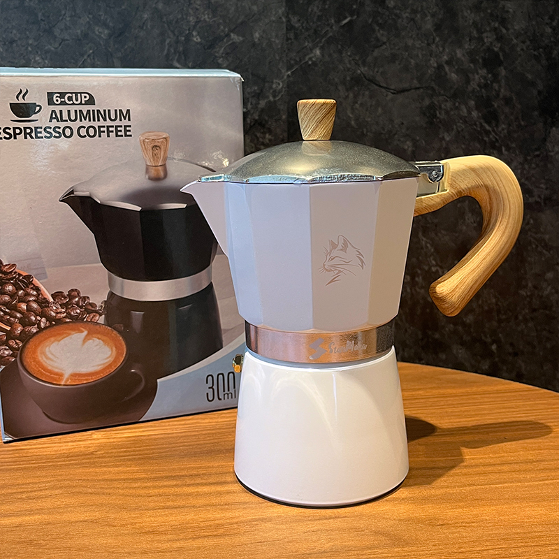 モカポット 3/6カップ - イタリア製ストーブトップエスプ - Coffee Equipment Wholesale のレビューと価格