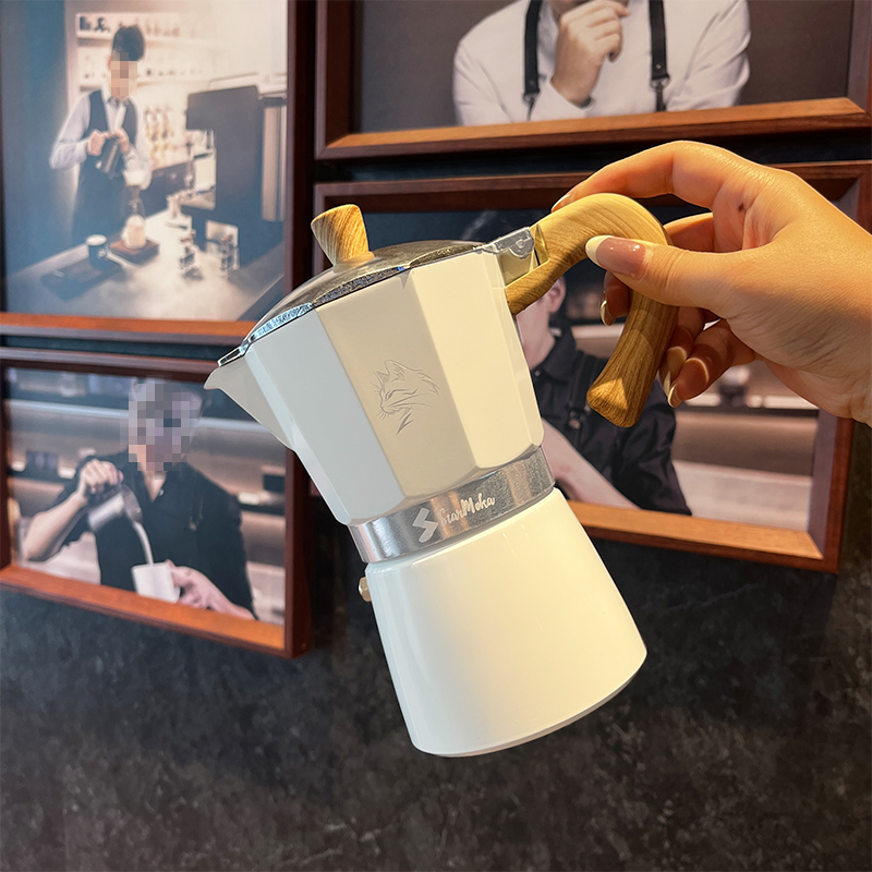 モカポット 3/6カップ - イタリア製ストーブトップエスプ - Coffee Equipment Wholesale のレビューと価格