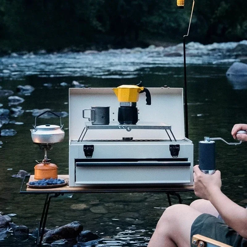 キャンプ用コーヒーボックス モカポット アウトドアギフトボッ - Coffee.Equipment Parts のレビューと価格