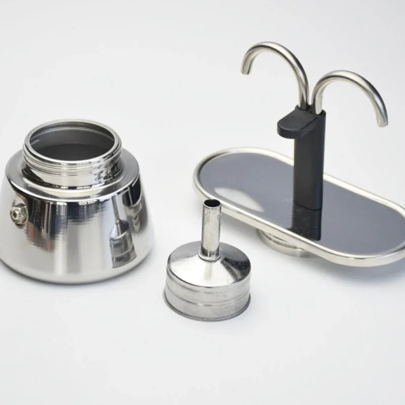 ステンレス鋼のミニ鍋,二重管,イタリアのコーヒーメーカー,家 - Coffee Equipment Wholesale のレビューと価格