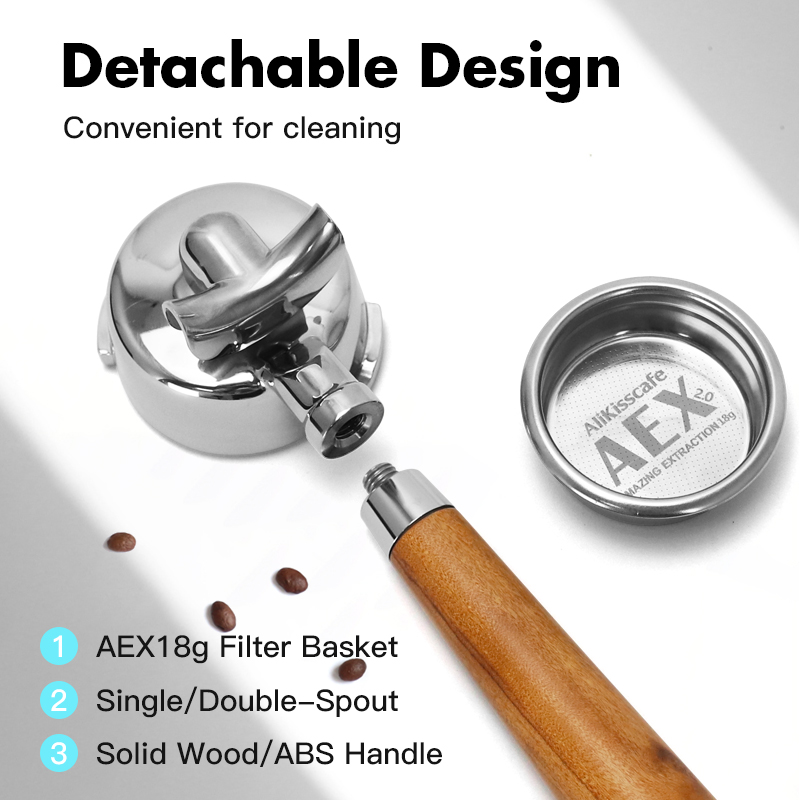 AliKisscafe 58 ミリメートルコーヒーポルタフィ - Coffee Equipment Wholesale のレビューと価格