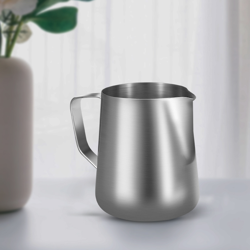 コーヒーミルク泡立てピッチャーステンレス鋼エスプレッソ蒸しバ - Milk Steaming Pitcher のレビューと価格