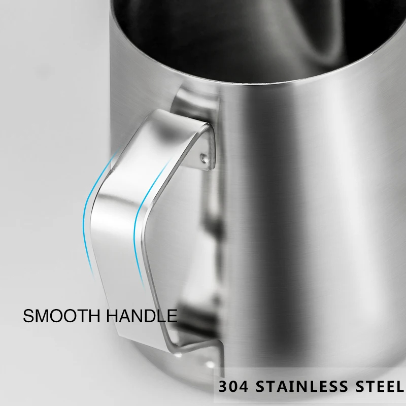 ステンレス製コーヒーミルク泡立てピッチャー、エスプレッソスチ - Milk Steaming Pitcher のレビューと価格