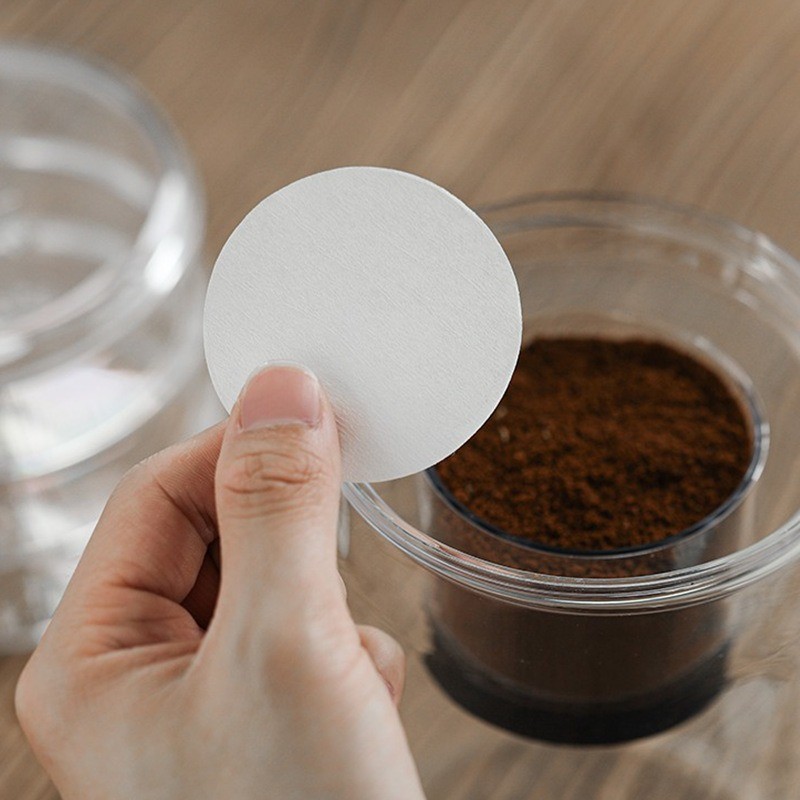 100 個ラウンドコーヒーフィルターペーパーセット 51 ミ - Coffee Equipment Wholesale のレビューと価格
