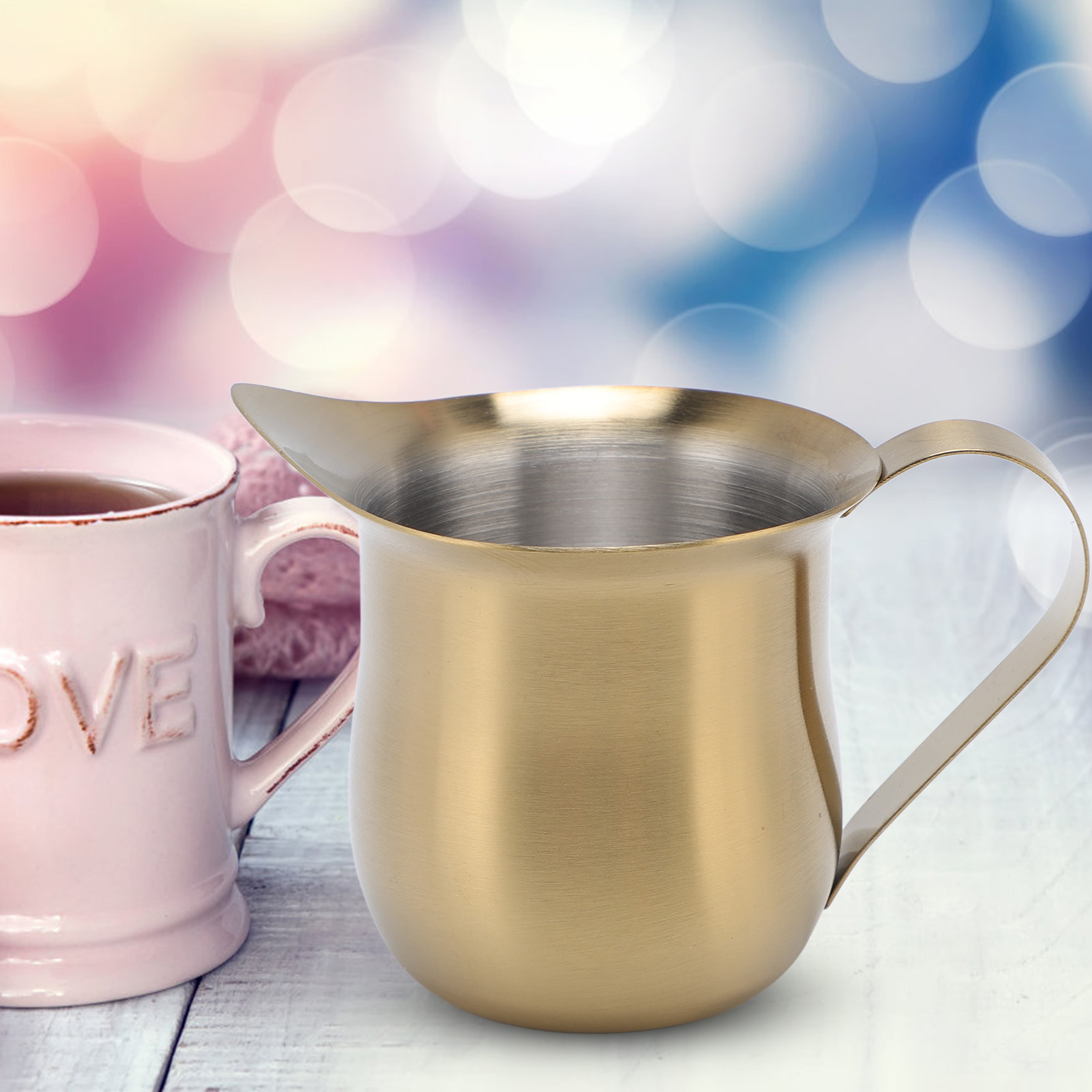 ステンレス鋼ミルク泡立てピッチャー コーヒースチームクリーマ - Milk Steaming Pitcher のレビューと価格