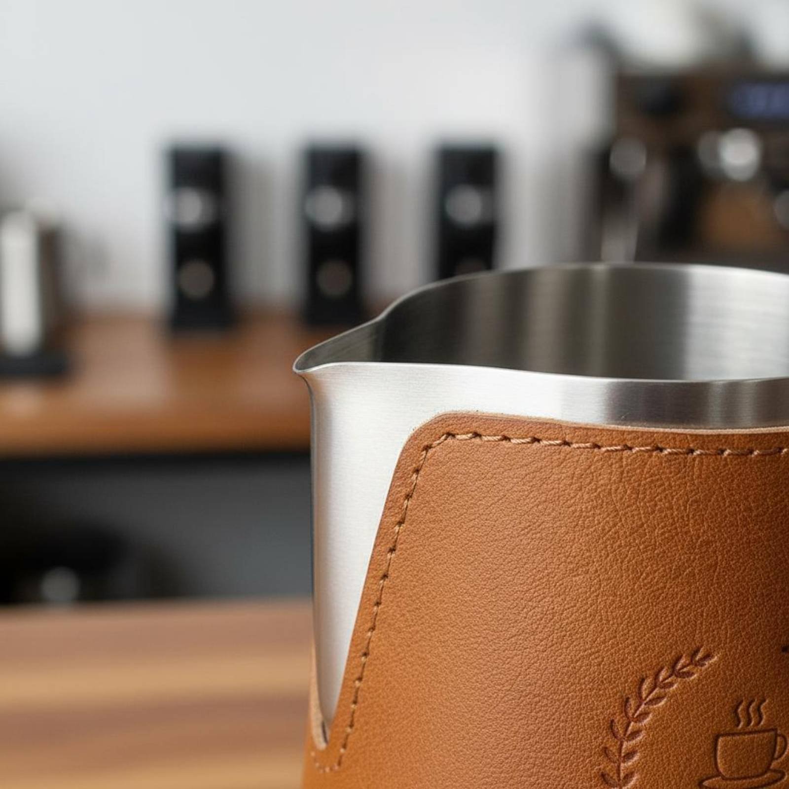 ラテアートピッチャー 耐熱計量泡立てピッチャー ミルク蒸し用 - Milk Steaming Pitcher のレビューと価格
