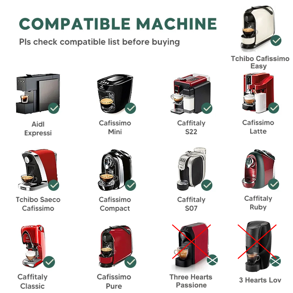 3 ハート Tchibo Cafissimo K 手数料ステ - Coffee Equipment Wholesale のレビューと価格